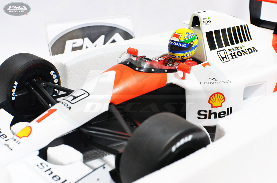 AYRTON SENNA 1991 MCLAREN MP4/6 1:18